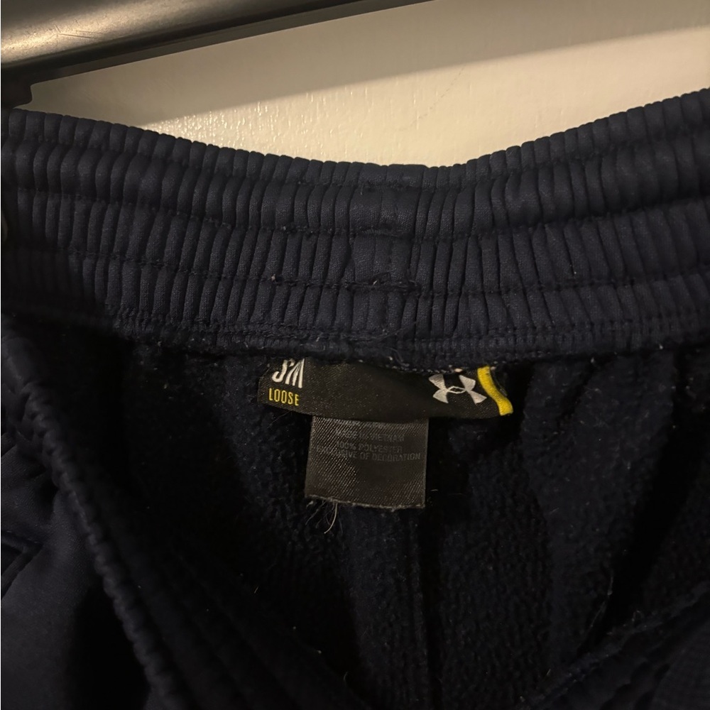 Under Armour Navy Sweatpants featuring Trinity Pawling Logo - Picture 4 of 5
